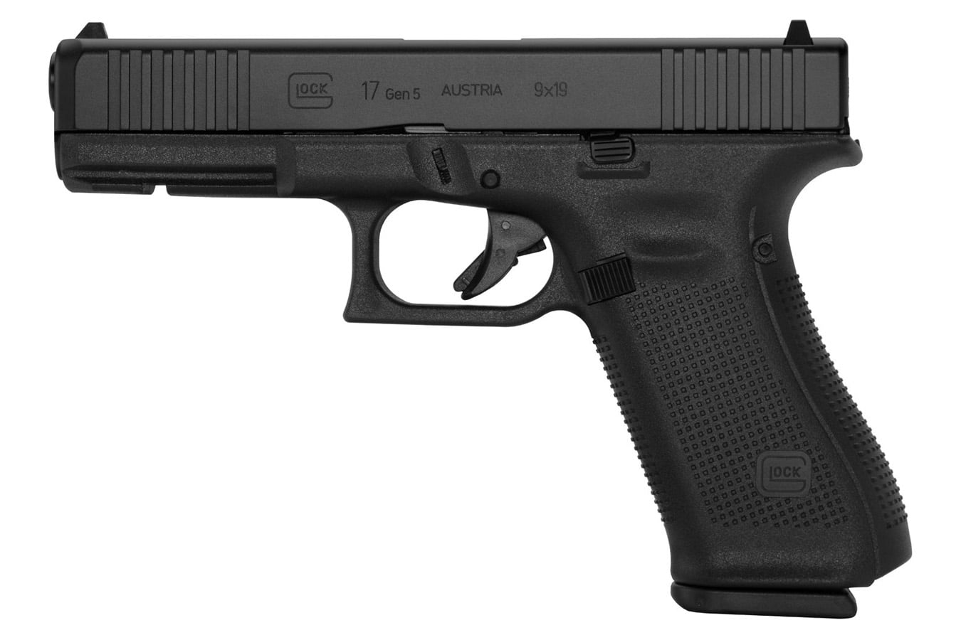 Glock 17 Gen5 9mm Pistol with Front Serrations (LE)